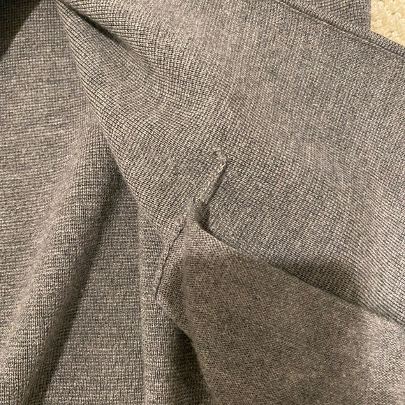 Eileen Fisher Grey long sweater coat small - Picture 4 of 5